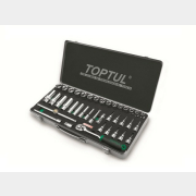 Набор инструментов 3/8" 6 граней 39 предметов TOPTUL (GCAD3902)