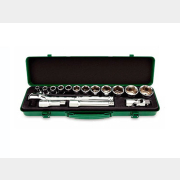 Набор инструментов 1/2" 6 граней 16 предметов TOPTUL (GCAD1603)