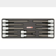 Набор-сет бит 1/2" EXTRA LONG 12 предметов TOPTUL (GAAT1202)