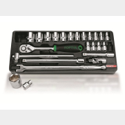 Набор инструментов 1/2" 6 граней 24 предмета TOPTUL (GCAT2402)