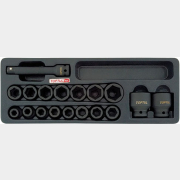 Набор-сет головок ударных 1/2" 18 предметов TOPTUL (GCAT1807)