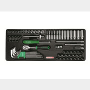 Набор инструментов 1/4" 6 граней 72 предмета TOPTUL (GCAT7202)