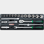 Набор инструментов 3/8" 6 граней 20 предметов TOPTUL (GCAT2001)