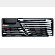 Набор ключей комбинированных с переключаемой трещоткой 8-19 мм 12 предметов TOPTUL (GAAT1205)