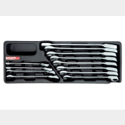 Набор ключей комбинированных с переключаемой трещоткой 8-19 мм 12 предметов TOPTUL (GAAT1205)