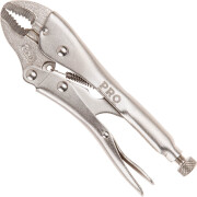 Зажим с фиксатором 180 мм изогнутые губки PRO STARTUL (PRO-6051-01)