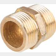 Ниппель латунный 1/2" с наружной резьбой ЦВЕТЛИТ (ZW50053)