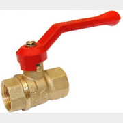 Кран шаровой 1/2" внутренняя резьба, ручка ЦВЕТЛИТ (ZW10040)