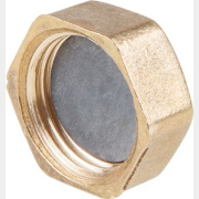 Заглушка латунная 1/2" с внутренней резьбой ЦВЕТЛИТ (ZW50024)