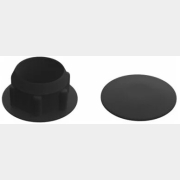 Заглушка под отверстие декоративная 12 мм черная STARFIX 30 штук (SMZ1-62534-30)