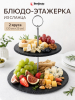 Блюдо из сланца двухъярусное PERFECTO LINEA 20/25 см (28-007000)