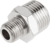 Переходник наружная резьба G1/2-наружная резьба G1/4 ECO сталь (AS-MT12/MT14)