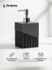 Дозатор для жидкого мыла PERFECTO LINEA Element черный (35-618103)