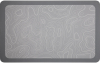 Коврик для ванной комнаты 50х80 см PERFECTO LINEA Diatomite Grey Abstract (22-508001)