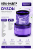 HEPA-фильтр для пылесосов Dyson V11 и V15 BRUNER (MPVC-3311)