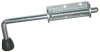 Задвижка дверная пружинная STARFIX ЗД-10 белый цинк (SMP-75896-1)