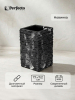 Стакан PERFECTO LINEA Stonewave черный (35-130802)