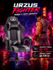 Геймерское кресло URZUS Fighter Black-Grey (UR-7351129)